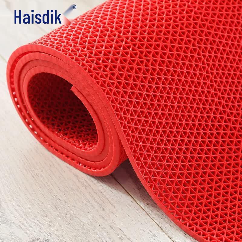 Haishidike S-Shape PVC Anti-Slip Drainage Mat
