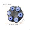 Music Boxing Machine Decor Wall Mounted Target for Sports Household Home Gym Blue