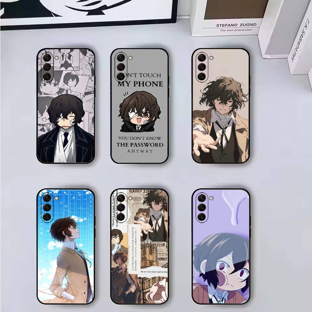 Dazai Osamu Anime Bungo Stray Dogs Phone Case Silicone Soft For Samsung Galaxy A73,A72,A71,A70,A53,A52,A51