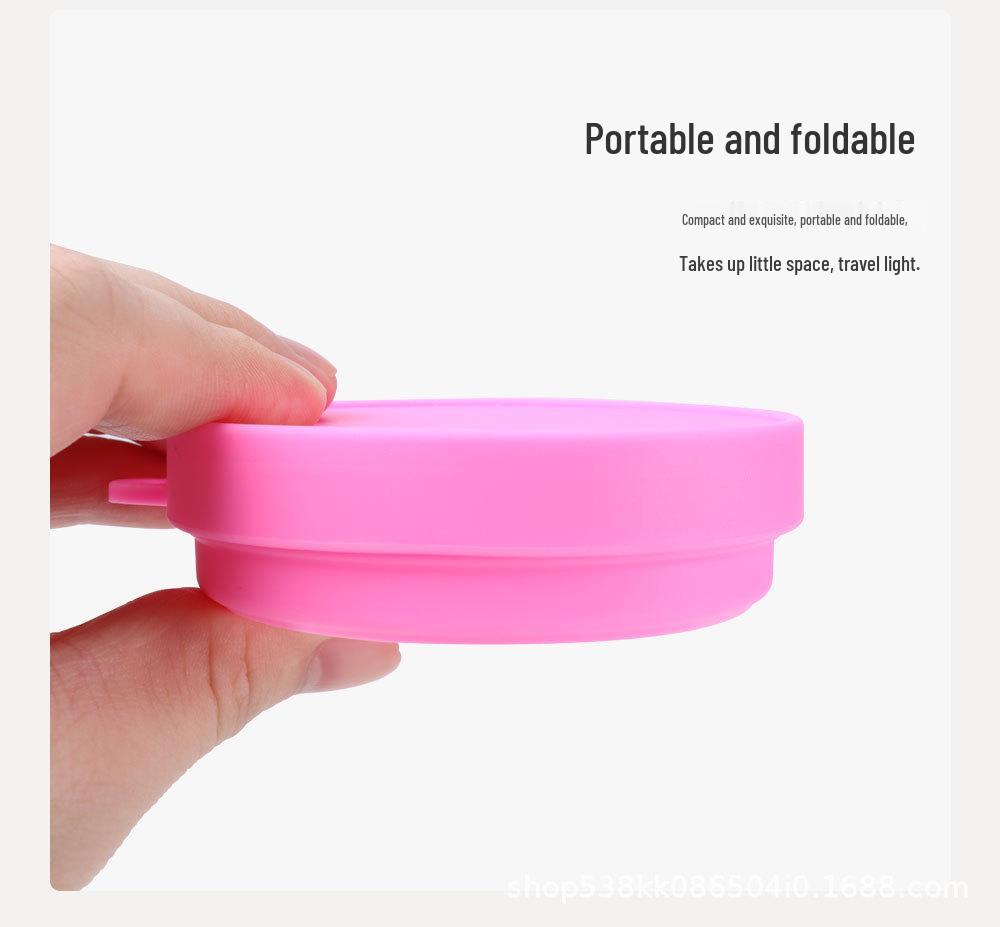 Microwave-Safe Foldable Silicone Menstrual Cup for Travel