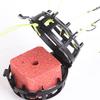 2pcs Anti-Bottom Fishing Rig Set Professional String Hook Bait Cage with 6 Hook Anti Winding Line Group Feeder Sinker