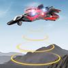 Gravity Sensing Four Motor Helicopter Toy Rechargeable RC Hobby Jet Plane  Kids Gifts