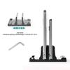 Vertical Adjustable Laptop Stand Desktop Holder Non-Slip Stable for Tablet Phone 10-17 Inch Laptops Home Office