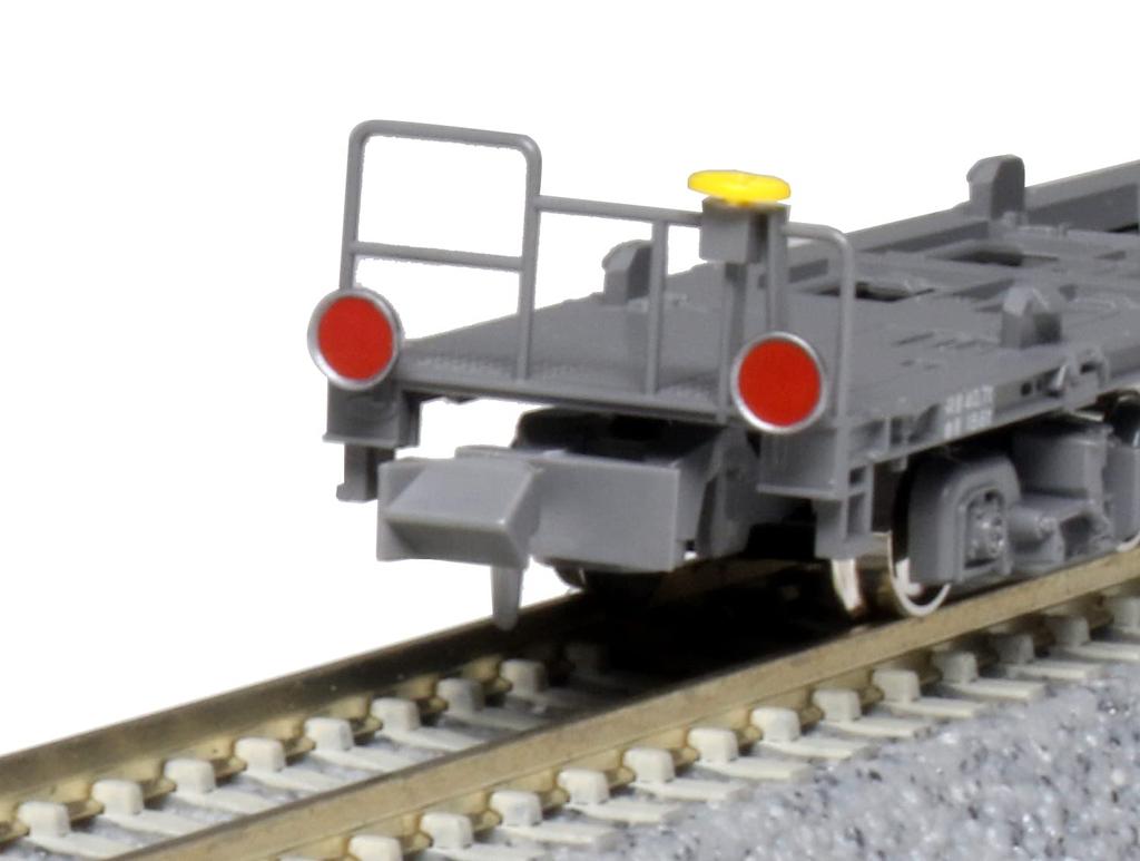 KATO N Gauge Koki 107 JRF No Containers Model Railroad Freight (no Mark, Loaded) 2-car Set, Car, 10-1797