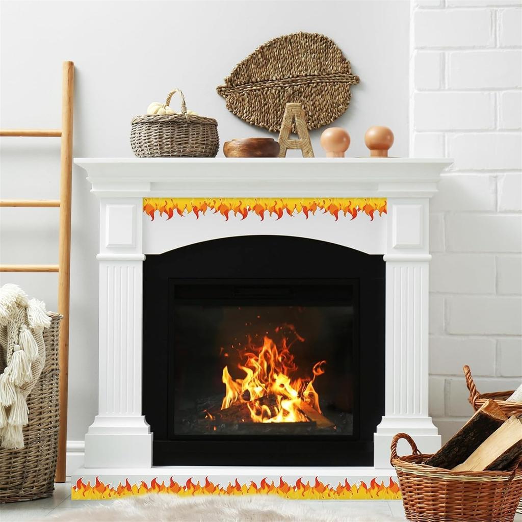 Back to School Border Stickers Flame Design for Bulletin Board Blackboard Decoration