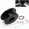 Shift Knob Retainer Car Lever Limiter 1 Set Accessories Aluminum Black