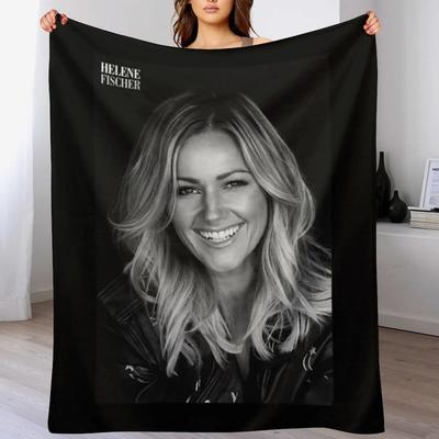 Helene Fischer Kuscheldecke Elegante Warme Decke für Hotel Zuhause