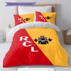 Set Biancheria da Letto con Fantasia a Lenti RC Copripiumino Federa Decorazione per la Casa Regalo (1 * copripiumino + 2 * federa, senza nucleo)