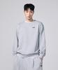 DISCOVERY EXPEDITION Unisex Knit Training Oversized Sweatshirt (M/Grey)