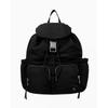 Unisex Satin Nylon Flap Backpack 4k3214g Ub1 R