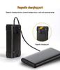 Portable USB Rechargeable Shower Head for Camping, Dorms, Construction Sites, and Rural Bathing