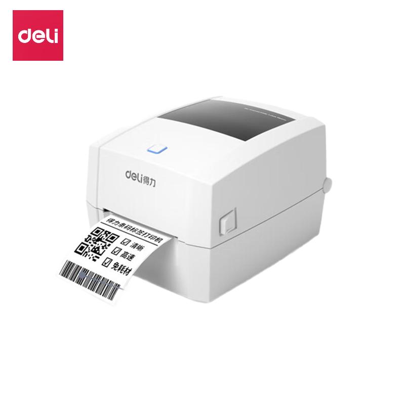 Deli Commercial Thermal Label & Barcode Printer CN Plug (adapter Included)