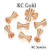 30pcs/lot 7*12mm Metal Spring Beads Caps Funnel Shape Spacer End Caps Cconnector Stoppers For DIY Jewelry Makings Accessories