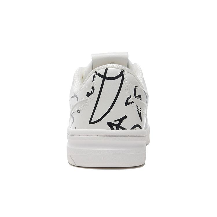 Dft x Li Ning Wade Collection Abrasion Resistant Vintage Basketball Shoes Women's White Black ABCS026-1