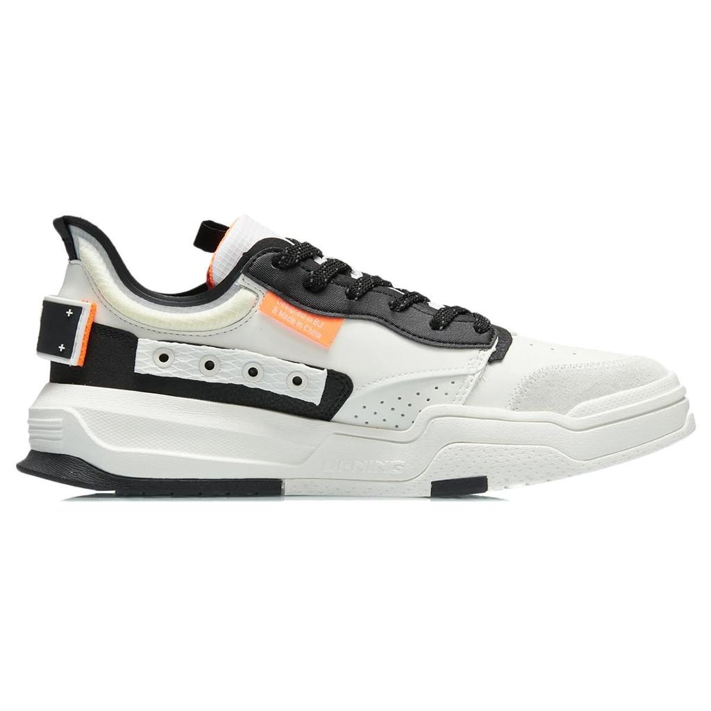 Li Ning Geek Textile, Synthetic Leather Slip Resistant Cushioning Abrasion Resistant Lightweight Low Top AGCR119-1