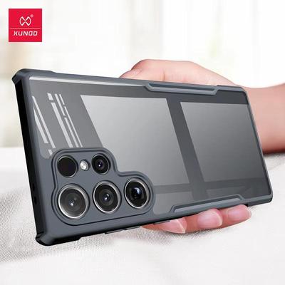 For Samsung Galaxy S25 S24 S23 Ultra Plus S25+ S24+ S23+ Case XUNDD Casing Transparent Phone Cover Shockproof Bumper Protective Cases