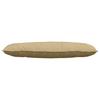 Back Cushion Gray Green 120 x 50 cm Cord Fabric