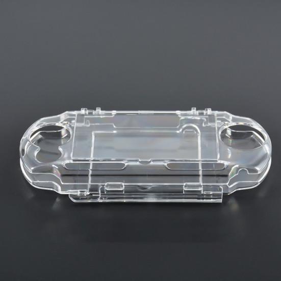 Game Console Faux Crystal Case Easy Installation Perfect Fitting Game Accessories Clear Faux Crystal Game Console Shell for PSP2000/3000