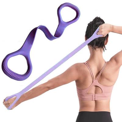 Fascia di Resistenza Elastica con Maniglie Ergonomiche per Yoga, Pilates e Allenamento della Forza