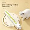 Rechargeable Cord Teaser for Single-Feline and Several-Feline Homes, Automatic Moving Line Device with Flexible Household Positioning