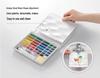 Xiongshi Portable Solid Watercolor Set - 12 or 24 Transparent Colors for Art Painting