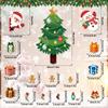 Christmas Refrigerator Magnets Christmas Tree Magnets for Refrigerator Stickers Decoration Stickers for Fridge for P9YB