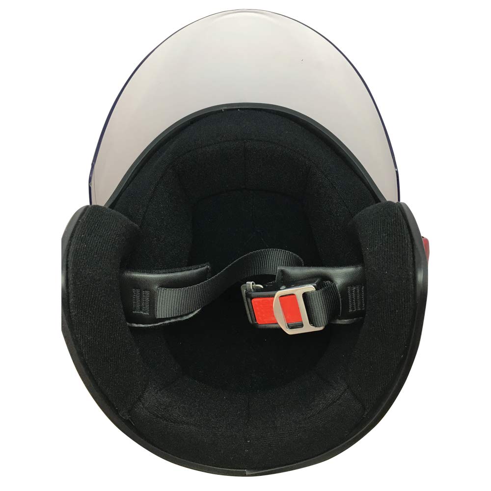 B&B BB-403 Open Face Helmet, Gunmetal