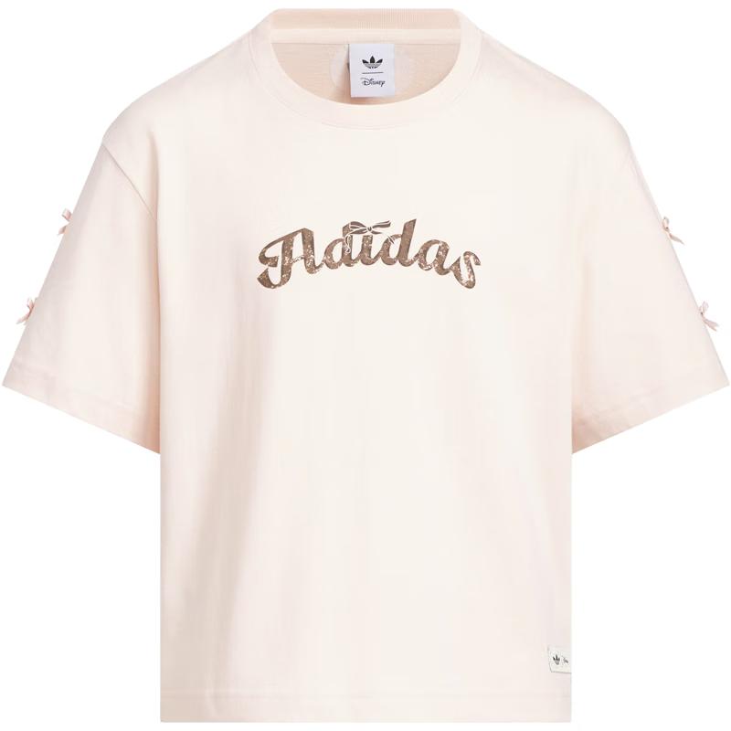 Adidas Girls  Bowknot Pure Cotton Loose T-shirt 164