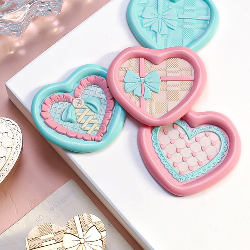 Pieczątka z serii Heart Stamp Wax Seal Głowa pieczątki Fire Paint do scrapbookingu Koperta Zaproszenie ślubne Opakowanie na kartę podarunkową urodzinową