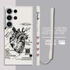 Creative Cardiovascular Model Heart Soft Phone Case for Samsung Galaxy S25 S21 S22 S23 S24 S20 FE S10 Plus Note 10 20 Ultra