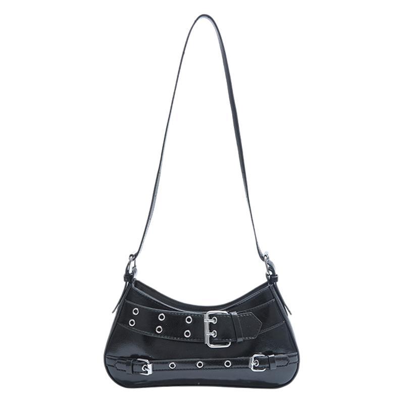 Retro fashion Korean version armpit bag New niche trend design Locomotive bag Versatile high-end single shoulder messenger bag