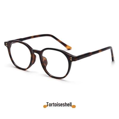Charlie Hunnam Style Men's TR90 Ultra-Light Anti-Blue Light Prescription Glasses
