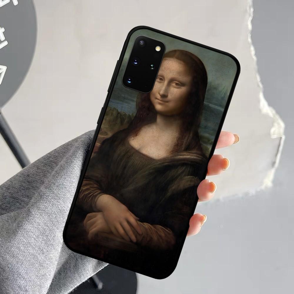 Mona Lisa Phone Case For Samsung S 9 10 20 21 22 23 30 23 24 Plus Lite Ultra FE S10lite Fundas