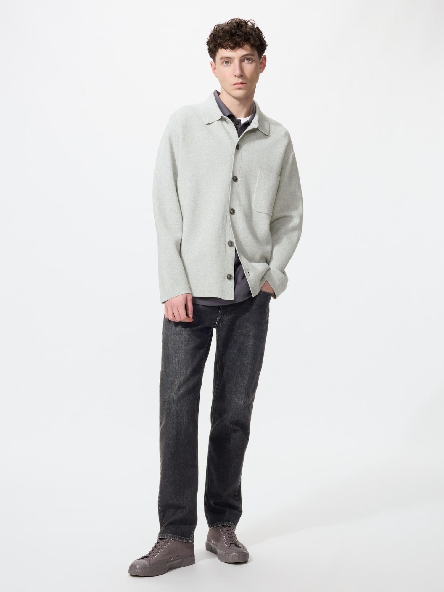 

Узкие прямые джинсы Uniqlo 07 GRAY/MEN 28