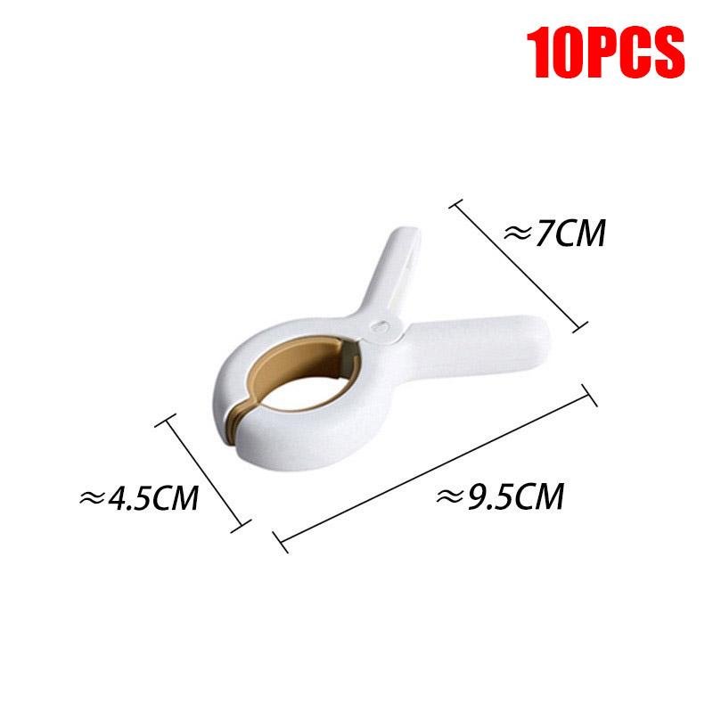 10Pcs Heavy Duty Beach Towel Clips for Beach Chairs & Cruise Pool Chairs - Strong Towel Holder To Secure Towels On Lounge Chairs