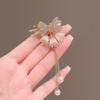 Tassel Flower Duckbill Clip New Fashion Fairy Beauty Small Hairclip Ancient Style Elegant Side Clip Qipao Hanfu Hair Accessory