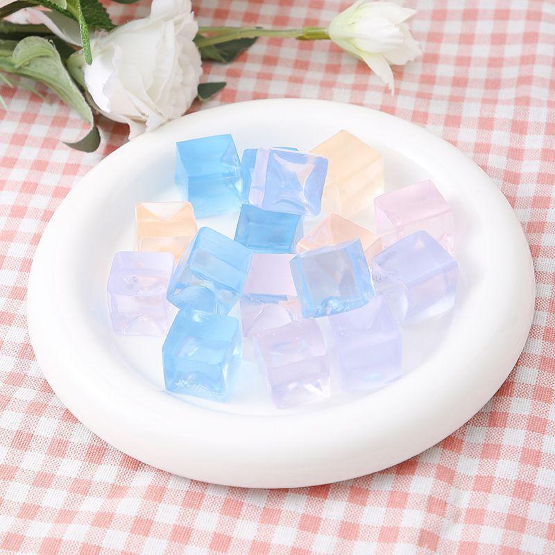 3 шт. Новая игрушка-антистресс Мини-сквиши Игрушки Моти Кубик Мороженого Мячик-антистресс Кавайный Прозрачный Куб Лапка Кошки Рыба Игрушка для снятия стресса Сжимаемая игрушка 3 PCS