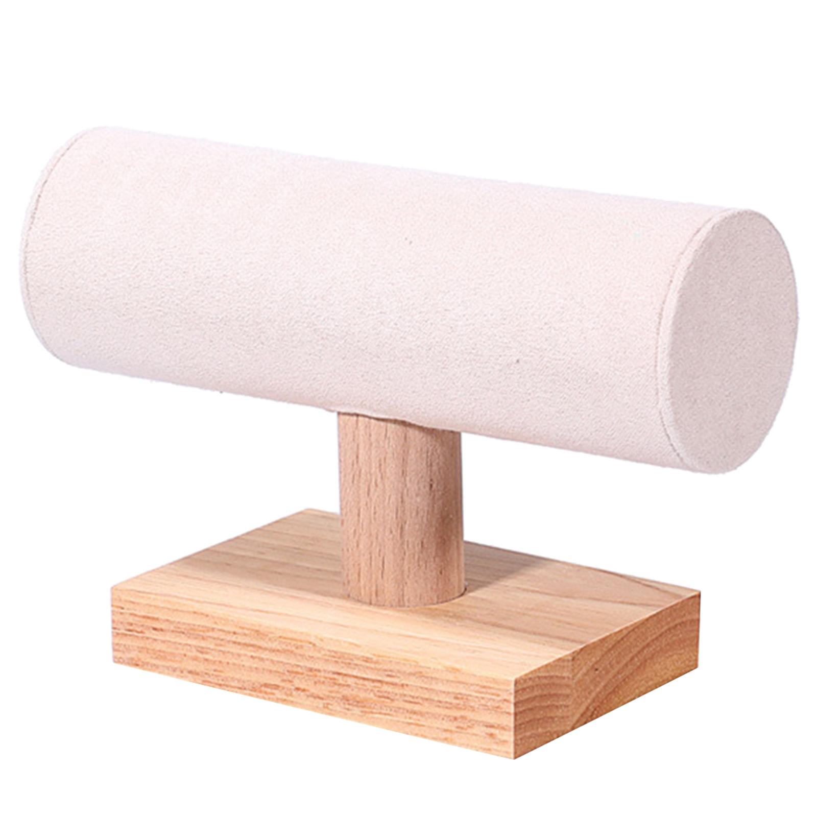 

Деревянная подставка для браслетов Стильный держатель для ювелирных изделий Органайзер для хранения ювелирных изделий для браслетов-цепочек и браслетов-манжет Подставка для аксессуаров