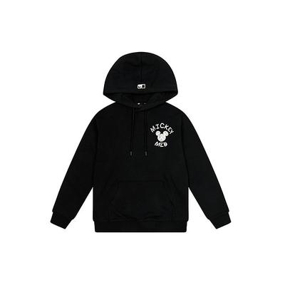 MLB x Disney Bluza z kapturem Myszka Miki Unisex bluzy z kapturem Czarny 31HDK1041-50L