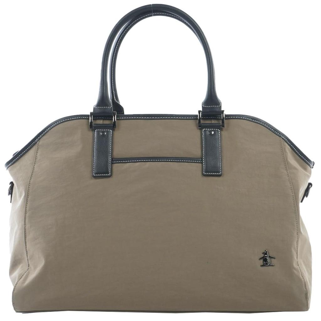 [Munsingwear] Boston Bag CORDURA Nylon with Shoulder Belt Elegant Travel Business Golf MG5SBB00M Men's BG00 (Beige)