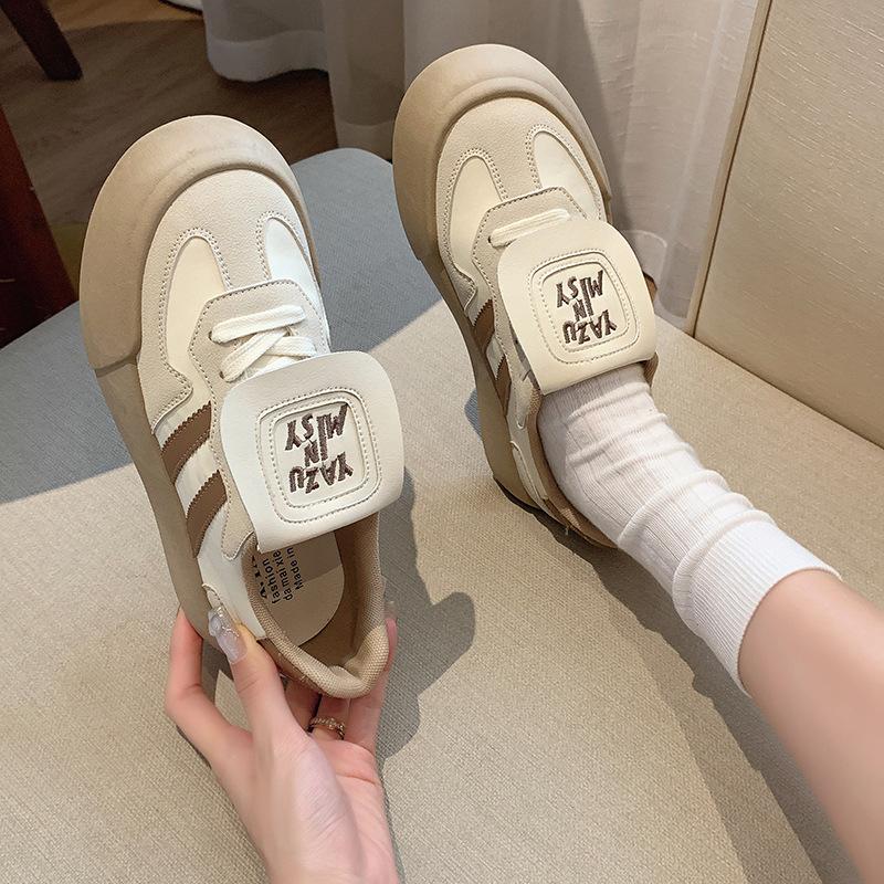 

Thick baseplate shoes women s new autumn dirty shoes women s shoes versatile sports and leisure white shoes 40