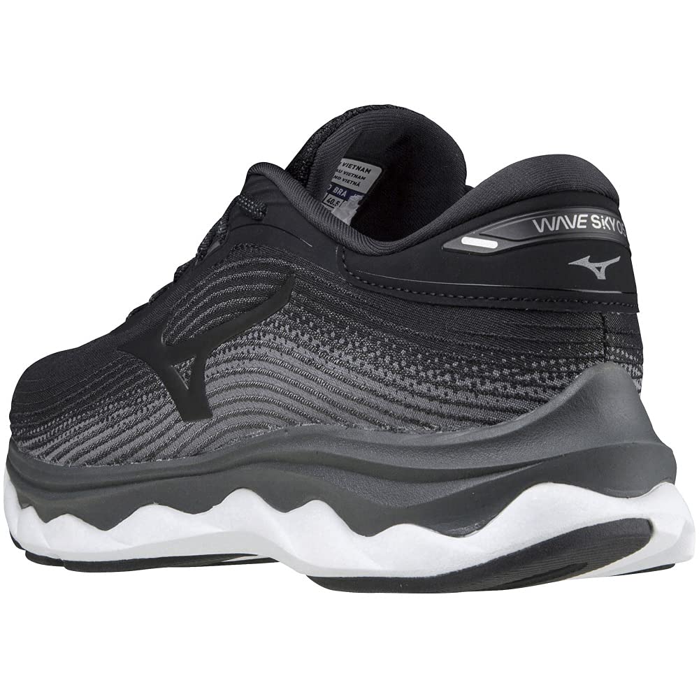 Mizuno Wave Sky 5 Running Size for and Training Shoes, Lightweight, Men's, Black/Black, 28.0 cm, 4E, Jogging, Marathons, Sports,