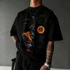 Anime Dragon Ball Wukong Printed Tshirt Mens and Womens Short Sleeve 2026 Summer New Fashion Pattern Tshirt Casual Top