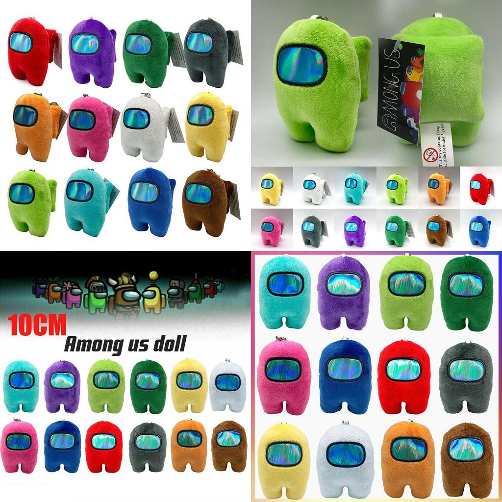 Colorful Among Us Plush Soft Stuffed Toys Doll Perfect For Kids Birthday Gift