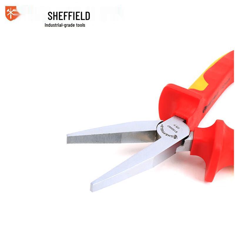 GangDun 6-inch VDE Insulated Flat-Nose Pliers