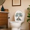 Tree of Life Toilet Cover Sticker Waterproof Toilet Lid Tank