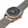 Used VICTORINOX SWISS ARMY Men's Watch Chronograph Stainless Steel Silver Sapphire Crystal 100m Water Resistant with Box 241589 Victorinox