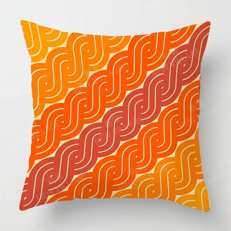 

Скандинавский Осенний Домашний Декор Осенняя Наволочка для Подушки-Пледа Чехол для Подушки на Диван Современная Геометрия 66x66cm светло-коричневого