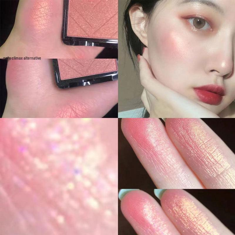HERORANGE Energetic Girl Blush Palette: Natural Nude Makeup, Highlight & Contour Enhancer.