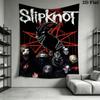 Slipknot Masters Tapestry Background Cloth Wallmounted Atmospheric Background Cloth Wall Covering Decoration Soft